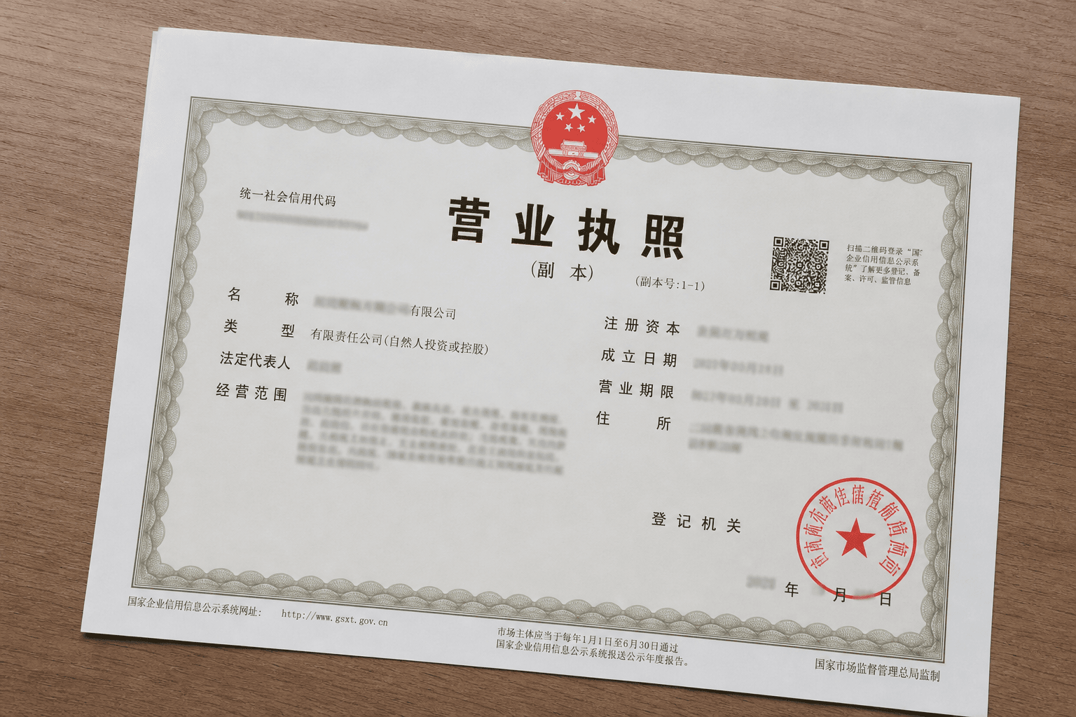 Business License